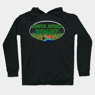 South African Rugby & South Africa Flag Hoodie